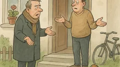 Vtip: Váš pes mi odniesol papuče