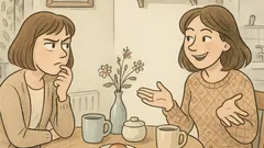 Vtip: Monika sa pýta Diany o bulímii