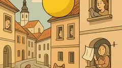 Vtip: Je to žlté a keď to dopadne