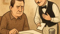 Vtip: Vidím, že ste nespokojný, hosť?