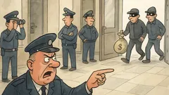 Vtip: Veliteľ polície buzerá podriadených...