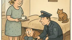 Vtip: Pani pribehne na políciu: mám nález!