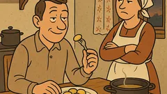 Vtip: Drahá, čo si dnes varila?