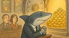 Vtip: Aká je obľúbená modlitba finančného žraloka?