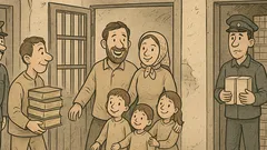 Vtip: Traja odsúdení si vyberajú vec