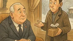 Vtip: Bohatý Američan chce myší olej...