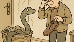 Vtip: Čo vznikne, keď skrížite hada a ponožku?