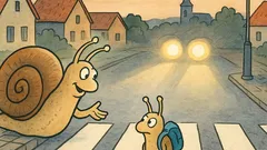 Vtip: Príde malý slimák k veľkému…