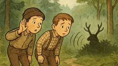 Vtip: Kubko s Maťkom idú po lese…