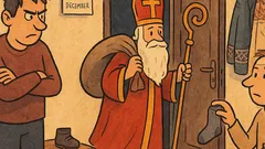 Vtip: Keď z bytu odišiel Mikuláš…