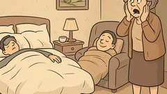 Vtip: Zdesená svokra: Prečo spíte oddelene?