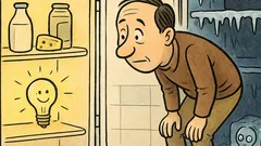 Vtip: Prečo je svetlo v chladničke?