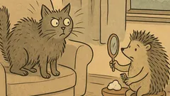 Vtip: Keď sa vie mačka zježiť…