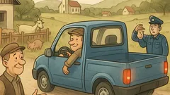 Vtip: Pán Fero zabehával aj spiatočku