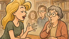 Vtip: Príde blondínka do knižnice...