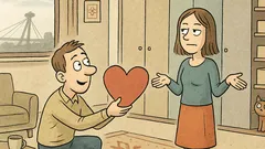 Vtip: Adam sa pýta Evy: Miluješ ma?