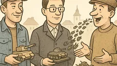 Vtip: Američan sa chváli tankom za 2000 dolárov…