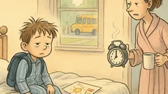 Vtip: Prváčik v škole… a už dosť?