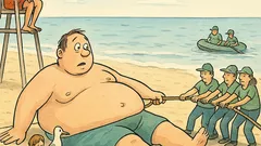 Vtip: Čo je maximálna obezita?