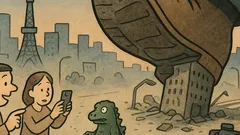 Vtip: Godzilla? Len ukážka Chucka Norrisa