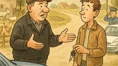 Vtip: Policajti zastavia cúvajúce nové auto