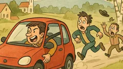 Vtip: Fero dostal vodičák a pozval kamarátov