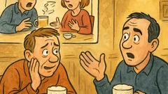 Vtip: Sedia Fero s Mišom na pive…