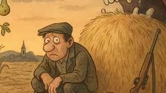 Vtip: Poľovník pri Trebišove číha na diviaka