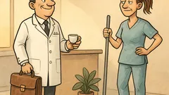 Vtip: Primár ráno: „Som tu od šiestej…“