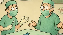 Vtip: Dokedy budeme ešte operovať, pán profesor?