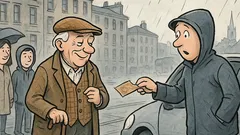 Vtip: Starého MacDougha zrazí auto v Glasgowe