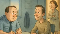 Vtip: Kabeš, policajt, sa pýta zadržaného