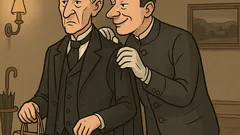 Vtip: Starý lord príde večer domov…