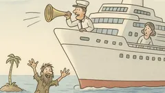 Vtip: Plaví sa loď okolo ostrova...