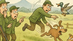 Vtip: Rozprávajú sa traja poľovníci o psoch