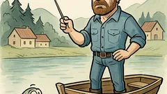 Vtip: Chuck Norris učí rybu spievať…