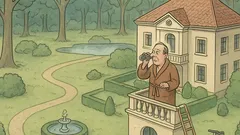 Vtip: Luxusná vila v lese a problém