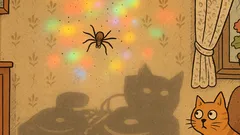 Vtip: Je to na stene a bliká?