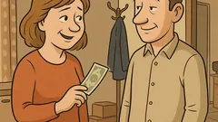 Vtip: Hovorí žena mužovi v meste…