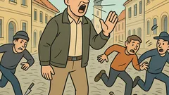 Vtip: Na ulici vyskočia traja zlodeji