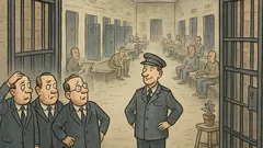 Vtip: Ministerská kontrola prišla do väzenia…