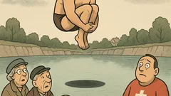 Vtip: Chuck Norris skočí do hĺbky…