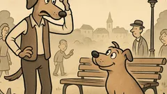 Vtip: Prečo Goofy stojí na dvoch nohách?