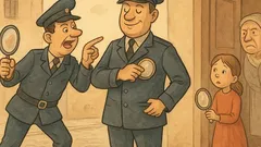 Vtip: Idú policajti a nájdu zrkadlo