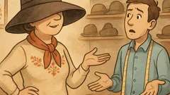 Vtip: Pani v obchode skúša klobúk…