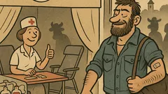 Vtip: Chuck Norris daruje krv Červenému krížu