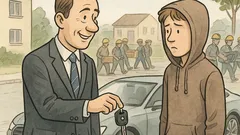 Vtip: Podnikateľ dá synovi kľúče od auta
