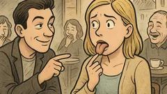 Vtip: Prečo sa blondínka zahryzla do jazyka?