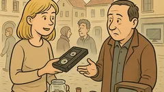 Vtip: Čo urobí blondínka na televízor?