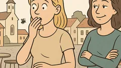 Vtip: Čo sa stane, ak blondínka zhltne muchu?